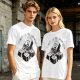 Olive T-Shirt With Esc Key Trying To Escape Graphic Print