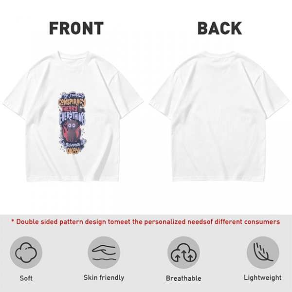 My Favorite Conspiracy Theory Everything Is Gonna Be Okay Cat T-Shirt