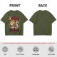 Treasure Hunter Wanted Cat Graphic T-Shirt Design