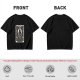 Olive T-Shirt with Urianger Tarot Card Style Graphic Print
