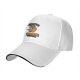 Black Baseball Cap with Wizard Coffee Mug 'A Coffee Is Never Latte' Print