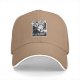 Black baseball cap with 'Coffee! Because murder is wrong' retro print