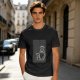 Olive green graphic tee with Totoro family illustration