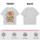 Olive T-Shirt with Octopus Takoyaki Shop Cat Art Print