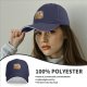 Black Baseball Cap with Retro Sunset Tiny Drinks Fruit Graphic
