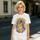 Olive T-Shirt With Final Fantasy Tonberry Moogle Sushi Art Print
