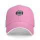 Black Coffee Logo Black Baseball Cap With White Brim Trim
