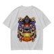 Olive T-Shirt With Pirate Beholder Monster And Treasure Chest Art