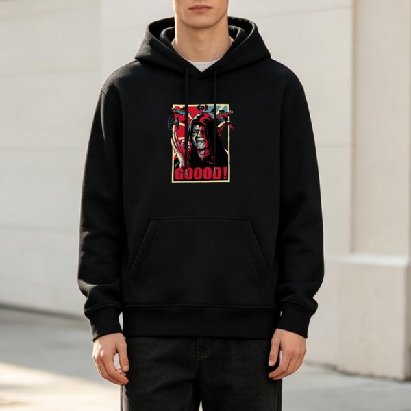 Star Wars Emperor Palpatine Goood Graphic Black Hoodie