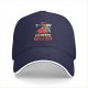 Black baseball cap with 'Not Today I'm Berry Tired' strawberry graphic