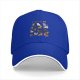 Black Baseball Cap With Cat Loaf Breeds Graphic Print