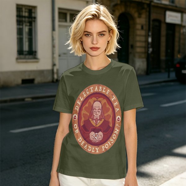 Unisex Graphic Tee Featuring Iroh Delectable Tea Or Deadly Poison Design