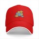 Black Baseball Cap With Cute Cat Book Coffee Graphic
