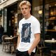 Olive T-Shirt With Attack on Titan Survey Corps Wings Print