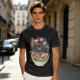Anime Mecha Robot Ramen Bowl Graphic T-Shirt
