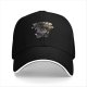 Wizard In Training Cat Graphic Black Baseball Cap