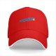 Black baseball cap with 'The Less You Know' retro graphic