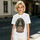 Olive T-Shirt With The Secret Order Of The Pizza All-Seeing Eye Print
