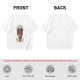 Olive graphic t-shirt with 'I can be a real devil before my coffee' print