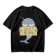 Olive T-Shirt With Grumpy Narwhal Holding Not A Unicorn Sign