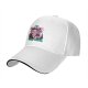 Black baseball cap with 'You Axolotl Questions' cute axolotl graphic