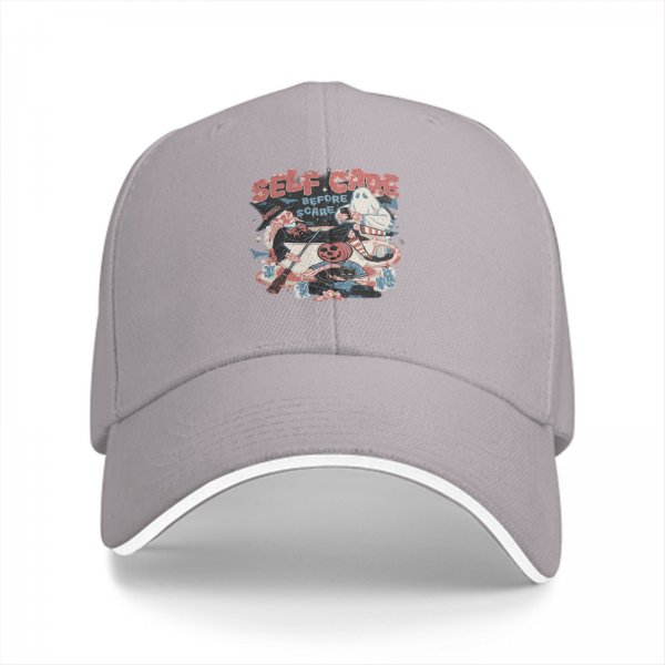 Self Care Before Scare Halloween Themed Baseball Cap