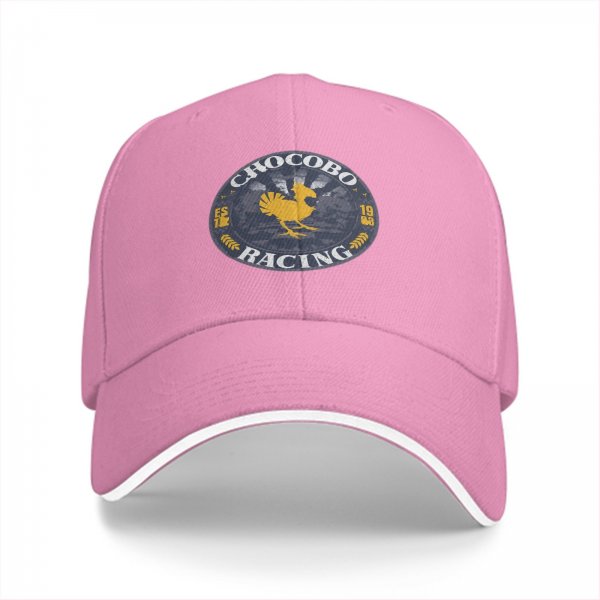 Chocobo Racing Graphic Black Baseball Cap