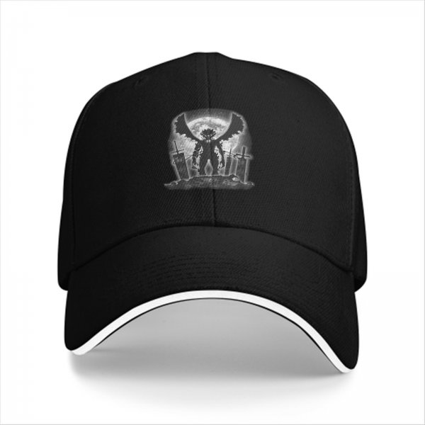Black Clover Devil Silhouette Graphic Baseball Cap