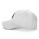Black Baseball Cap with Robot Pony Mashup Graphic Print