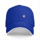 Black Baseball Cap With Stacked Coffee Cups Graphic