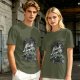 Midnight Margaritas Witch Themed Graphic T-Shirt
