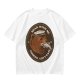 Olive t-shirt with bear captain fishing pun graphic