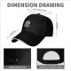 Black Baseball Cap With Ghostly Creature 'How To Steal Soul' Artwork