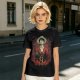 One Piece Luffy Graphic Print Olive T-Shirt