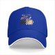 Coffee is my psychotherapist black baseball cap with cartoon print