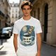 Life Is Not A Race Sloth Coffee Starry Night T-Shirt