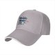 Black baseball cap with retro 90s media graphic print