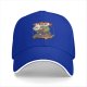 Black baseball cap with T-Rex sushi chef graphic and RAWR text
