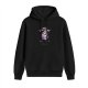 Black hoodie with oops I summoned anxiety again wizard panda print