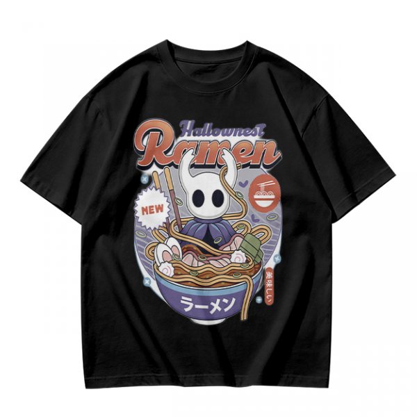 Hollow Knight Hallownest Ramen Graphic T-Shirt Design