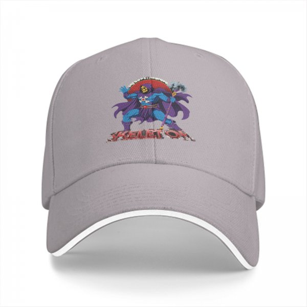 Black Baseball Cap Featuring Skeletor from Masters of the Universe