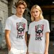 Olive T-Shirt with DFC Viking Graphic Print