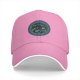 Black Baseball Cap With Celtic Knot Dragon Emblem
