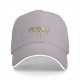Black Baseball Cap With Colorful Cartoon Character Group Print
