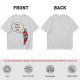 Olive green t-shirt with funny 'I'm a little chili' cartoon chili print