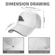 Black Baseball Cap With Wizard Owl Art Print