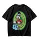 Olive T-Shirt Featuring Scrooge McDuck with Money Bags and Coins