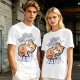 Olive T-Shirt with Don't Worry Be Nappy Sleeping Cat Graphic