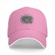 Black Baseball Cap With Lawful Evil Beholder Monster Artwork