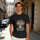 Olive Graphic T-Shirt With Raccoon Rainbow 'A Great Day To Be Trash' Print
